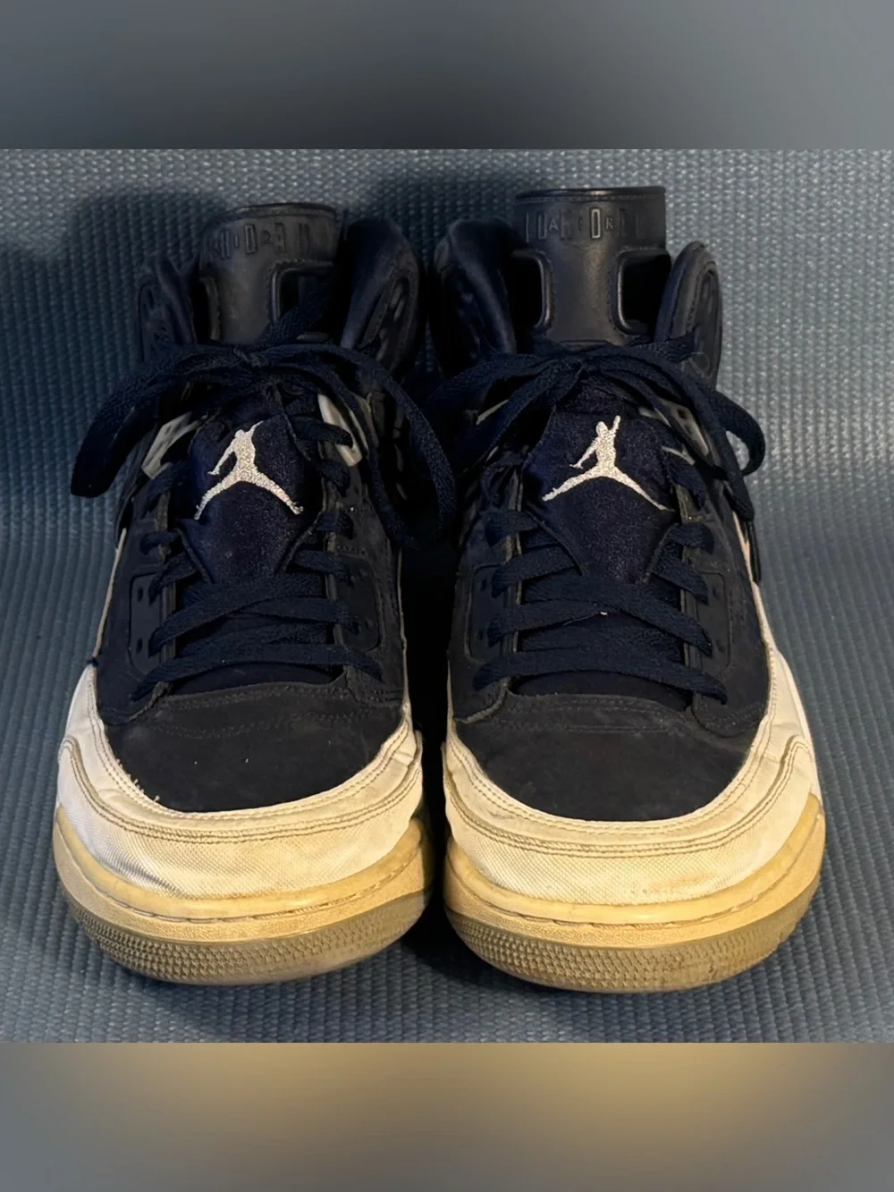 Nike Air Jordan Spizike Midnight Navy Basketball Shoes 315371-406 Men’s Size 11